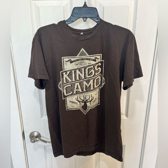King’s Camo Brown T-Shirt  - Picture 6 of 7